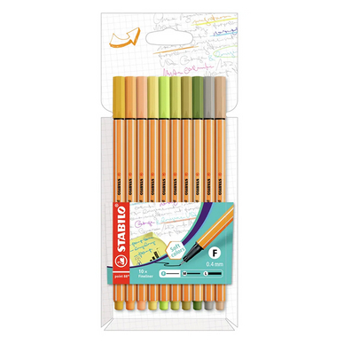 Feutre Pen 68 Pastellove 15 couleurs - Scrapmalin