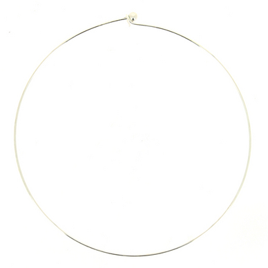 Collier torque 14cm argent