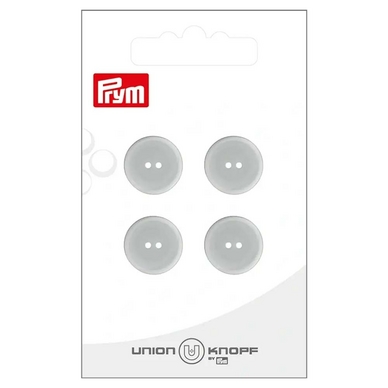 Bouton Polyester ø 15 mm 4 pcs Transparent