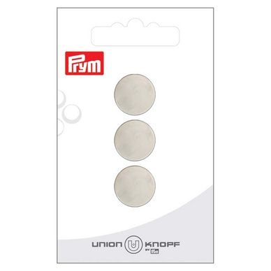 Bouton métal à queue 15 mm 3 pcs Argenté vieilli