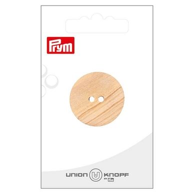 Boutons en bois 28 mm Beige