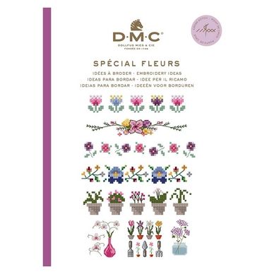 Livre Idées à broder Spécial Fleurs