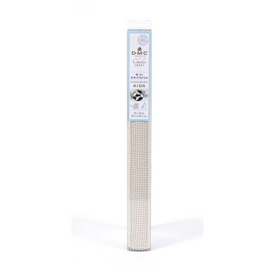 Toile Aïda Punch Needle 2,4 pts/cm 38 x 45 cm Écru
