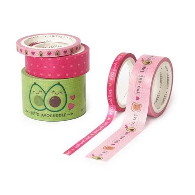 Washi Tape 5 m 5 pcs Avocat