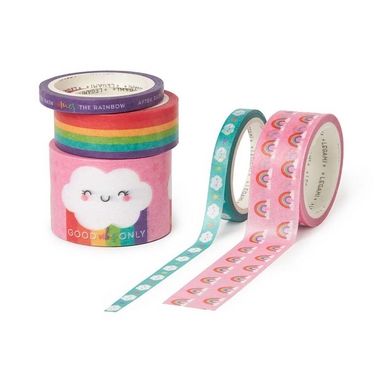 Washi Tape 5 m 5 pcs Arc-en-ciel