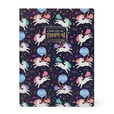 Cahier Large Ligné 18,5 x 24,8 cm Licorne