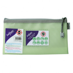 Pochette EVA Mesh 24 x 13 cm Vert pastel