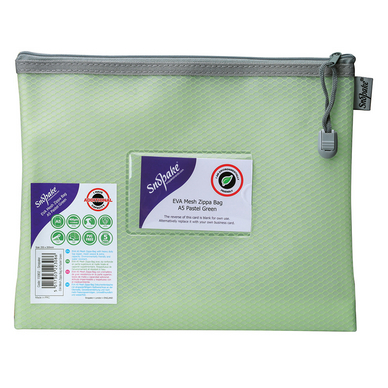 Pochette EVA Mesh 25,5 x 20,5 cm Vert pastel
