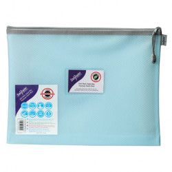 Pochette EVA Mesh 36 x 27,5 cm Bleu pastel