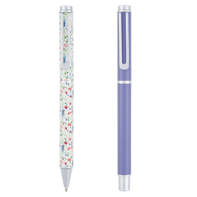 Stylo roller et stylo bille Parure Carmen Lavande