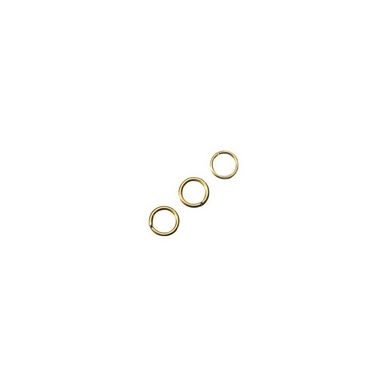 Anneau fendu ø 7 mm 10 pcs Couleur or