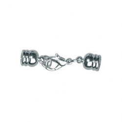 Fermoir Décoratif Capuchon ø 6 mm Couleur argent
