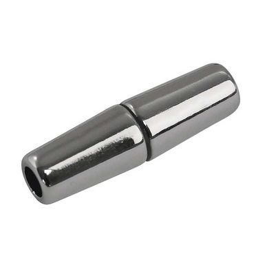 Fermoir magnétique olive 28 x 8 mm Couleur argent