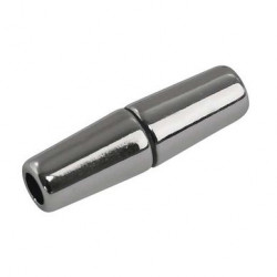 Fermoir magnétique olive 28 x 8 mm Couleur argent