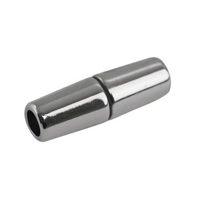 Fermoir magnétique olive 28 x 9 mm Couleur argent