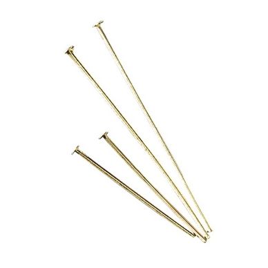 Cheville à prisme ø 0,6 mm x 35 mm 15 pcs Couleur or