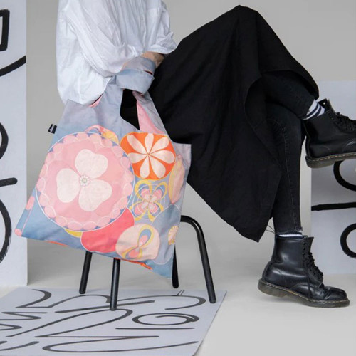 Sac shopping pliable avec pochette zip H. Af Klint Childhood - Loqi