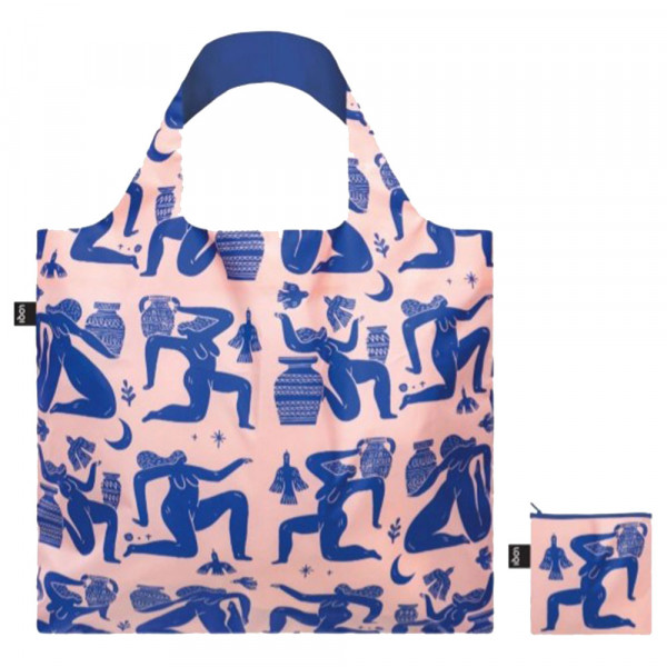 Sac shopping pliable avec pochette zip M. Conlan Femmes et vases - Loqi