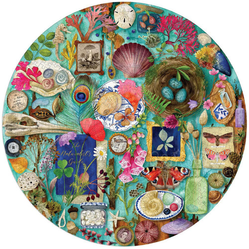 Puzzle Collecting nature Rond 500 pcs