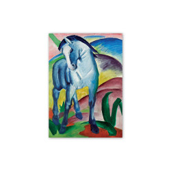 Mini Artbook Cheval bleu 12 x 17 cm - Alibabette Éditions