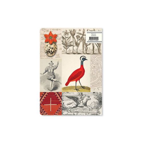 Carnet ligné A5 14,8 x 21 cm Barocco - Alibabette Éditions