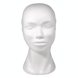 Tête en polystyrène Femme 29 cm - Rayher