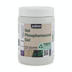 Gel Phosphorescent Studio Green 225 ml - Pébéo
