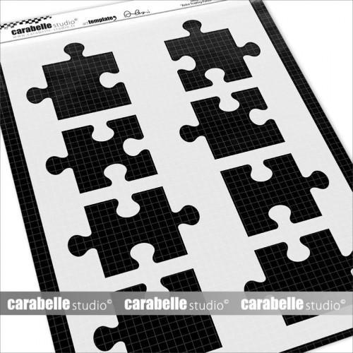 Pochoir Artist Trading Puzzle A4