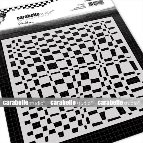 Pochoir Funny Chessboard 16 x 16 cm
