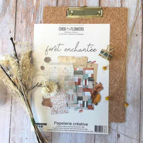 Forêt enchantée Kit de Papeterie