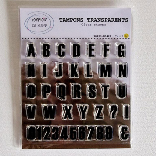 Tampons transparents Alphabet Lightbox