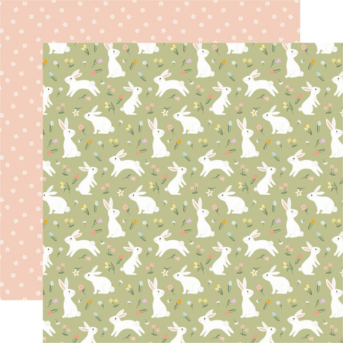 It's Easter Time Papier imprimé Blissful Bunnies