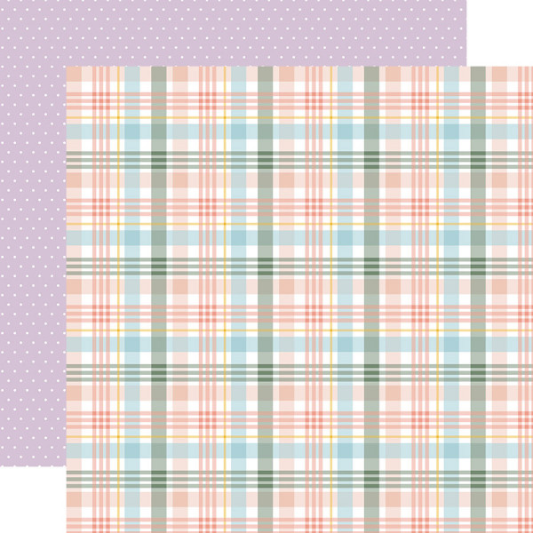 It's Spring Time Papier imprimé Pretty Plaid