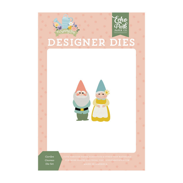 Dies Set Garden Gnomes 2 pcs