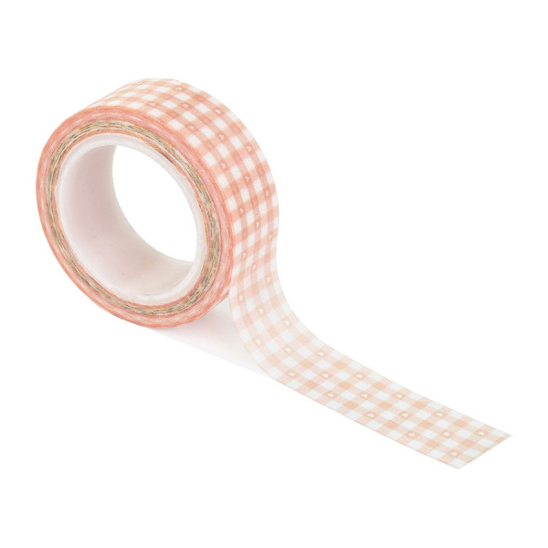 Baby Girl Washi Tape Plaid