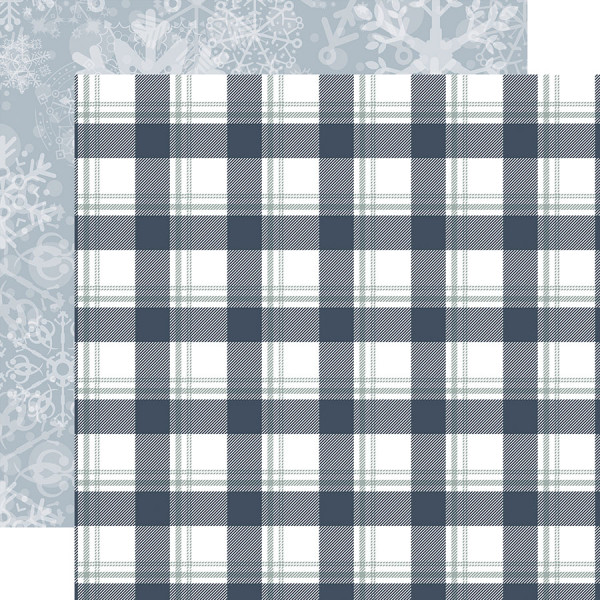 Winterland Papier imprimé Snow Place Plaid