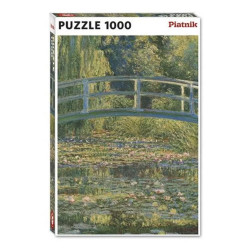 Puzzle 1000 pièces Monet Le pont japonais - Piatnik