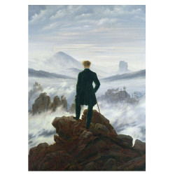 Puzzle 1000 pièces C.D.Friedrich Le voyageur - Piatnik