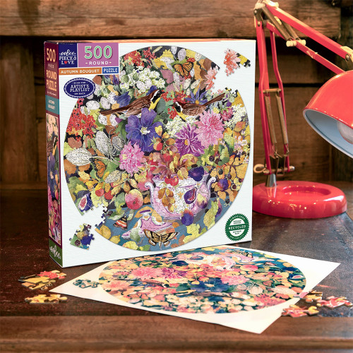 Puzzle 500 pièces Autumn bouquet - EEBOO