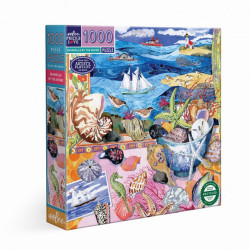 Puzzle 1000 pièces Seashells by the shore - EEBOO