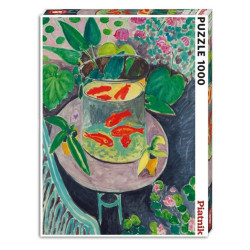 Puzzle 1000 pièces Matisse Poissons rouges - Piatnik