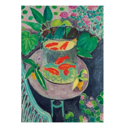 Puzzle 1000 pièces Matisse Poissons rouges - Piatnik