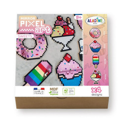 Mirror Pixel Art Sweets - Aladine
