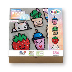 Mirror Pixel Art Kawaii - Aladine