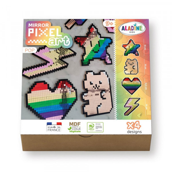 Mirror Pixel Art Pop - Aladine