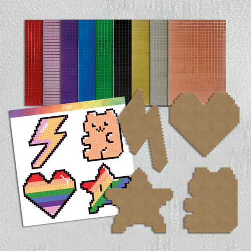 Mirror Pixel Art Pop - Aladine