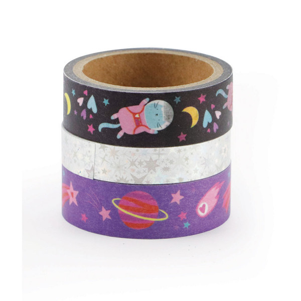 Masking tape Galaxie 3 pcs