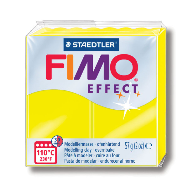 Fimo Effect - Jaune néo 57 g