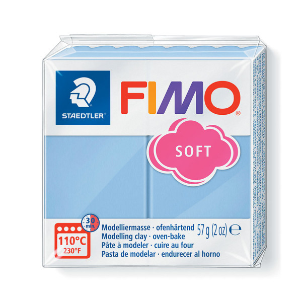 Fimo soft - Bleu lavande 57 g