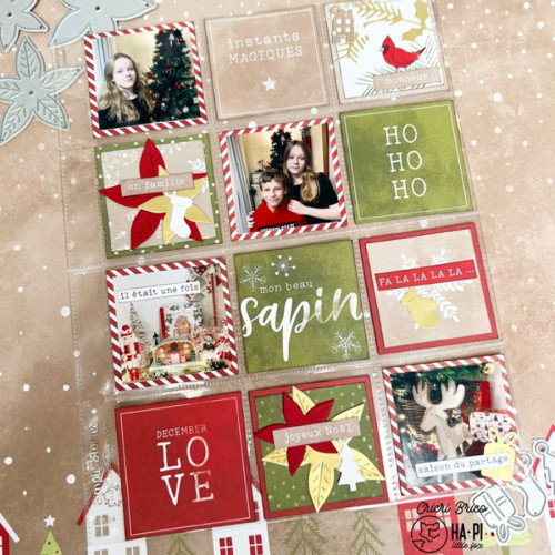 Dies set Christmas 4 pcs